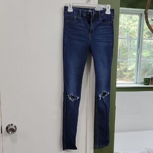 Hollister Dark Blue Skinny Jeans
